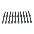 10Pcs Cylinder Head Bolt Set for Honda ES 71333 (2000-2005)