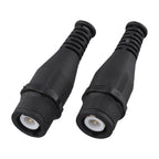 Set of 2 BNC Male Adapters for Seamless Connectivity