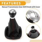 6 Speed Gear Shift Knob with Cover for VW Passat (2005–2010)