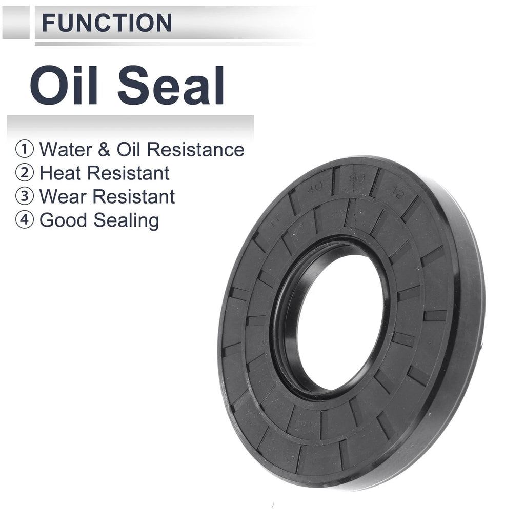 Set of 5 Oil Seal Rotary Shaft Seal for Various Models (40x90x12mm)