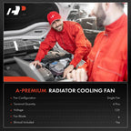 Cooling Fan Assembly with Shroud for Chevrolet Sonic (2012-2020)