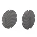 Mesh Rear Speaker Grill Covers for Harley Touring (2014-2023) Black
