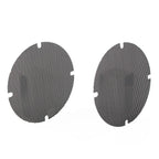 Mesh Rear Speaker Grill Covers for Harley Touring (2014-2023) Black