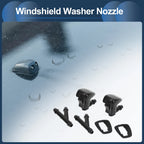 Windshield Washer Nozzle with Hose Connector for Toyota (No. 85381AE020)