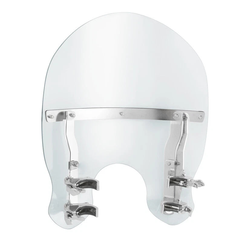 Set of 2 Windshield Clamps for Harley Wide Glide (2006–2017) & Breakout (2018–2023)