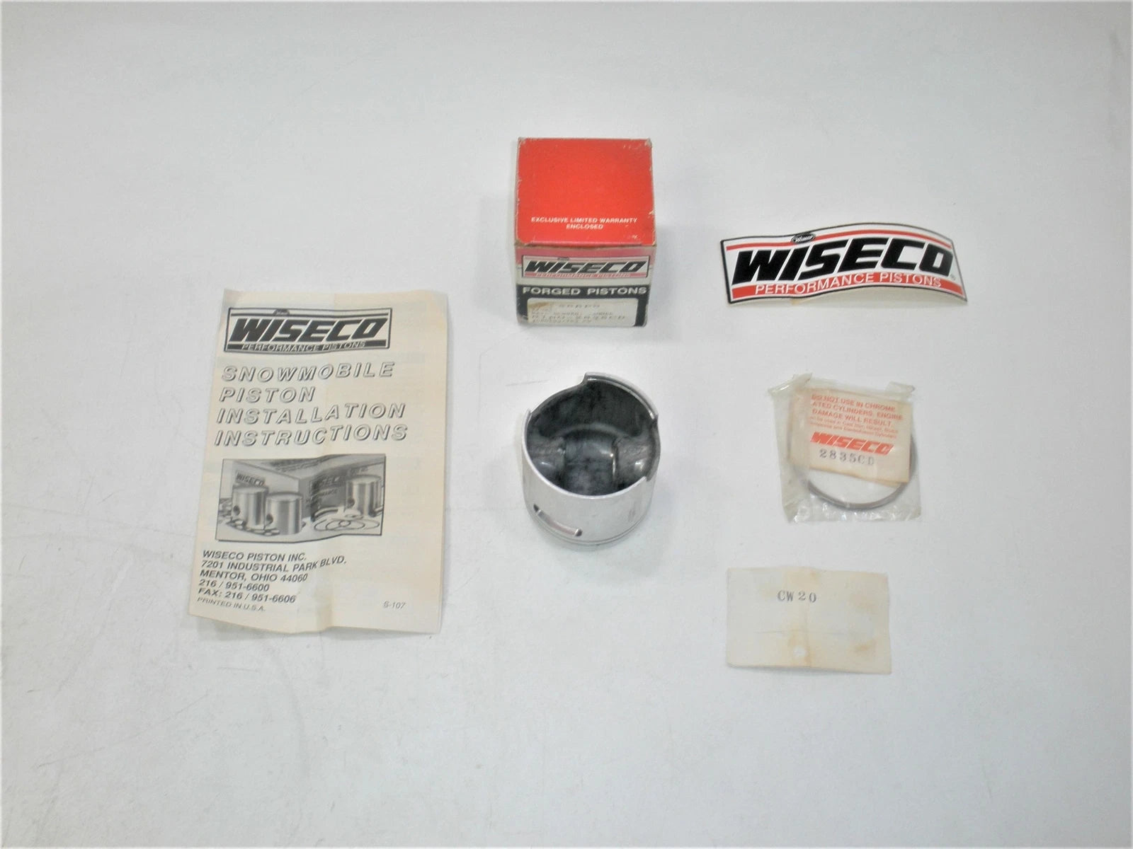 Wiseco STD Piston Kit for Yamaha Jammer Waverunner (1986–1990)