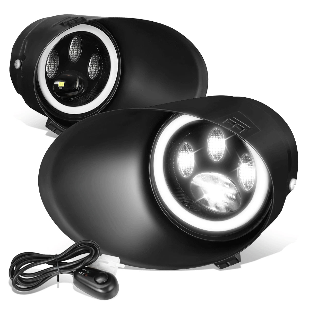 Paw Print Projector LED Fog Light Lamps for Tacoma Tundra (2005–2013)