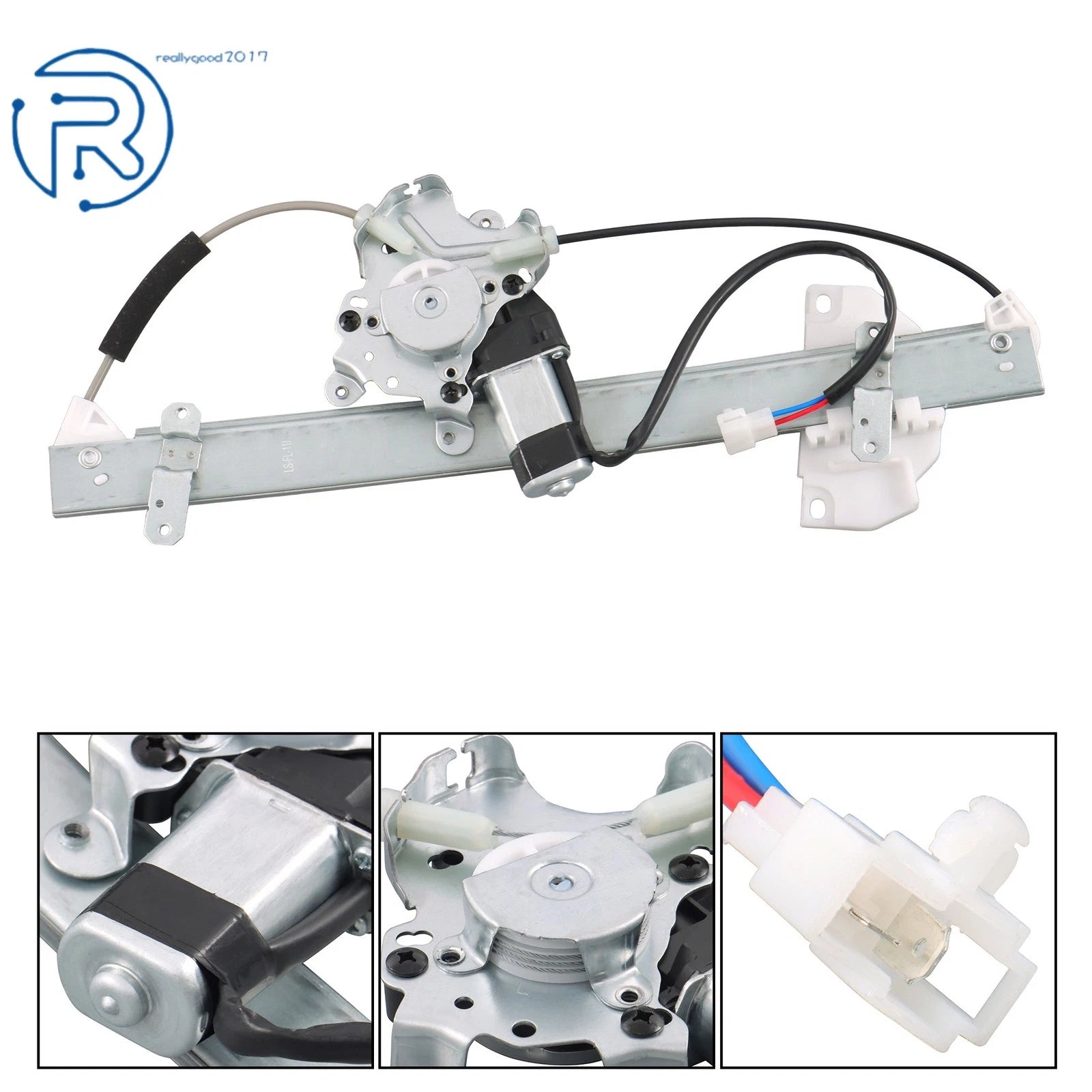 Power Window Regulator with Motor for Mitsubishi Mirage (1997-2000) Front Left