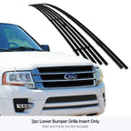 Stainless Black Billet Grille Insert for Ford Expedition (2015-2017)