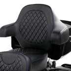 Passenger Backrest Pad for Harley Touring Tri Street Glide (2014–2025)