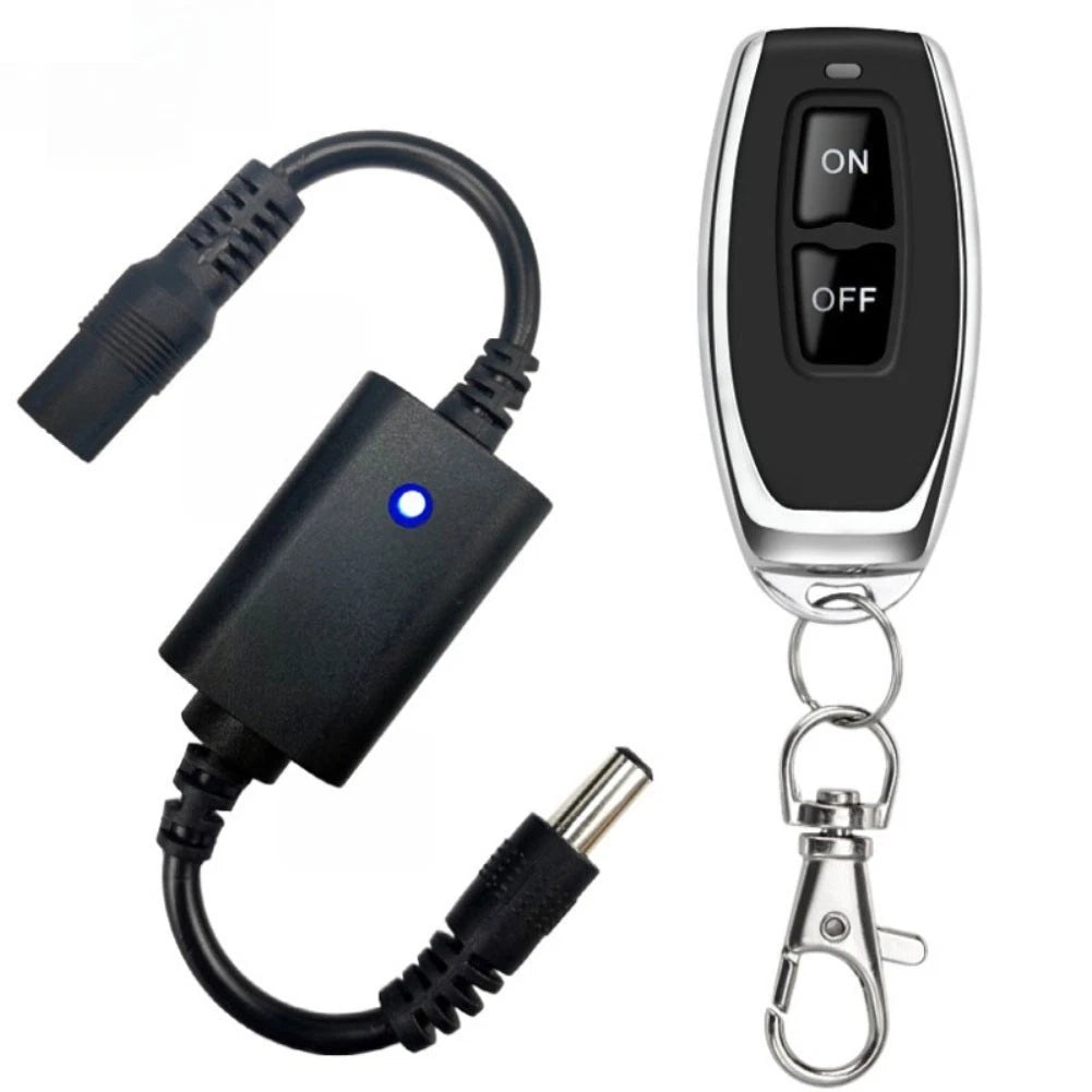 Remote Control Switch for LED Light Strips and Lamps (DC 37V to 12V)