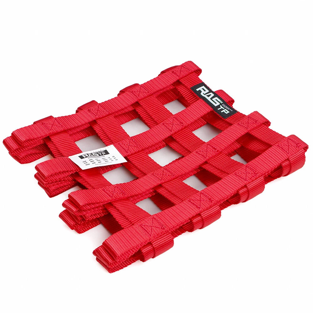 Window Net for Rally Motorsports Vehicles - Heavy Duty Yellow