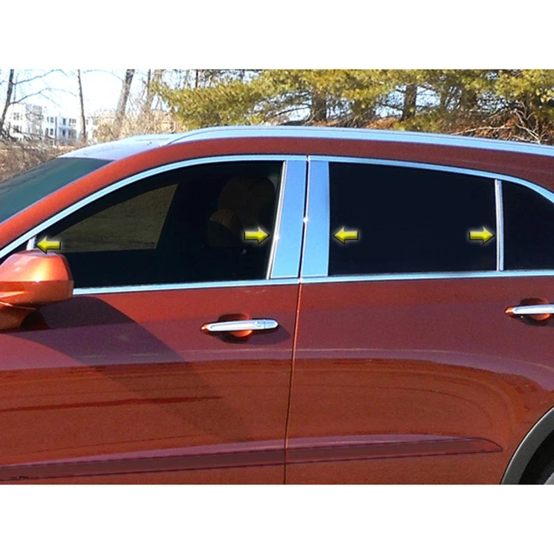 Luxury FX Pillar Post Trim Kit for Cadillac XT4 (2019–2023)