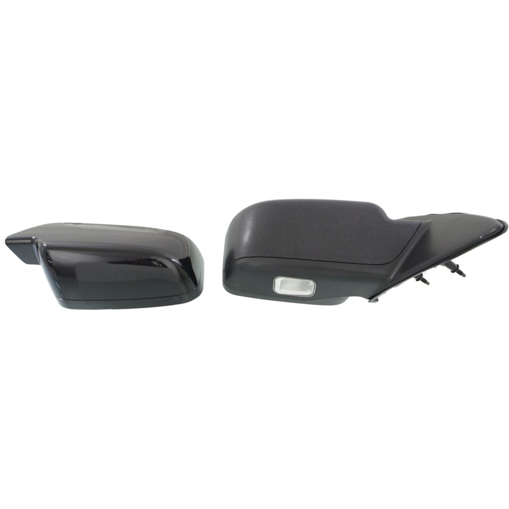 Set of 2 Heated Mirrors for Ford Fusion, Milan (2006–2012) with Puddle Lamp