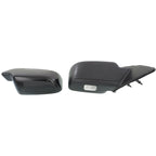 Set of 2 Heated Mirrors for Ford Fusion, Milan (2006–2012) with Puddle Lamp