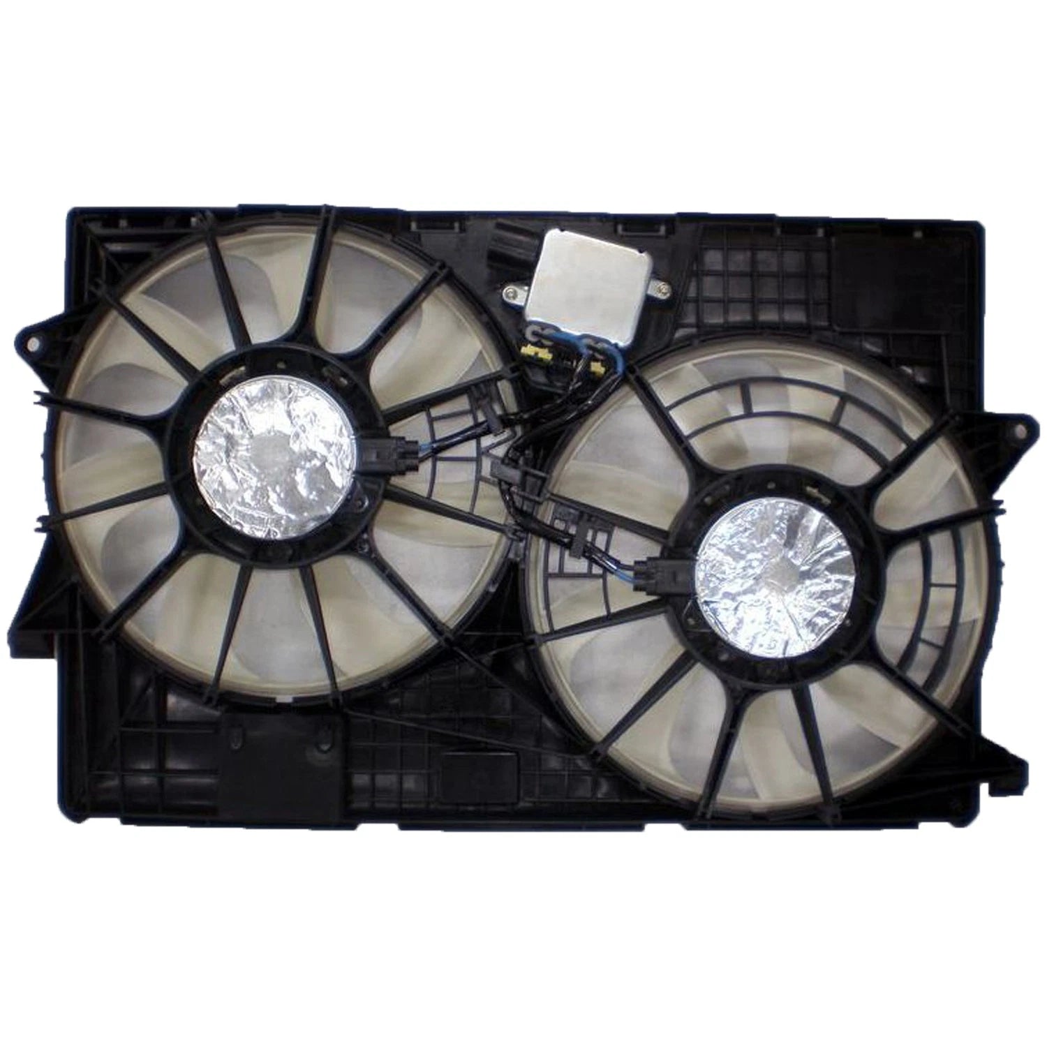 Replacement Dual Radiator/Condenser Fan Assembly For 2014-2018 Jeep Cherokee