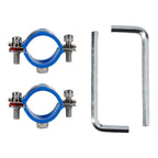 2PC Adjustable Pipe Clamp Kit for Office Chair Cylinder with Wrench