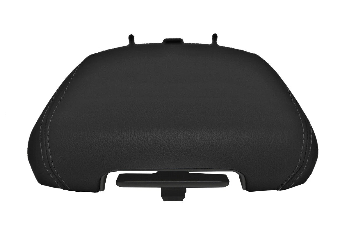 Leather Console Lid Armrest Cover for Kia Telluride (2020) Black