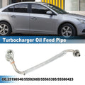 Turbocharger Oil Feed Pipe No. 25198546/55592600 for Chevy Cruze Sonic Trax (2011–2020)