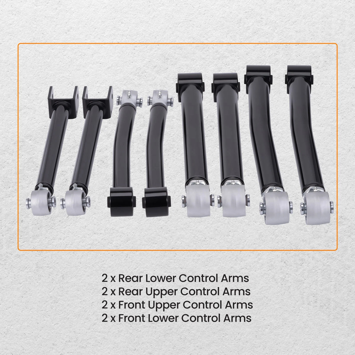 Adjustable Control Arms for Jeep Wrangler JK (2007–2018)