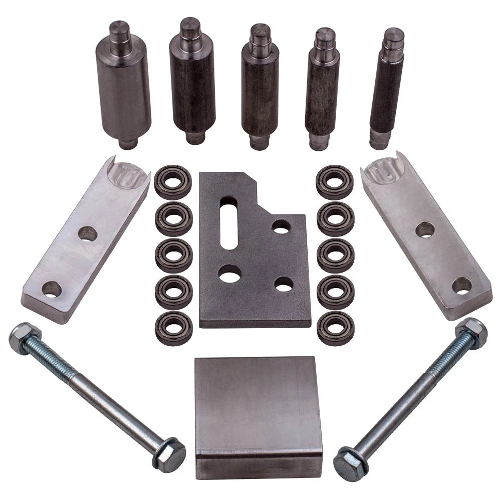 Set of 2 Small Wheel Holders for Tooling Arms 2x72 Belt Grinder