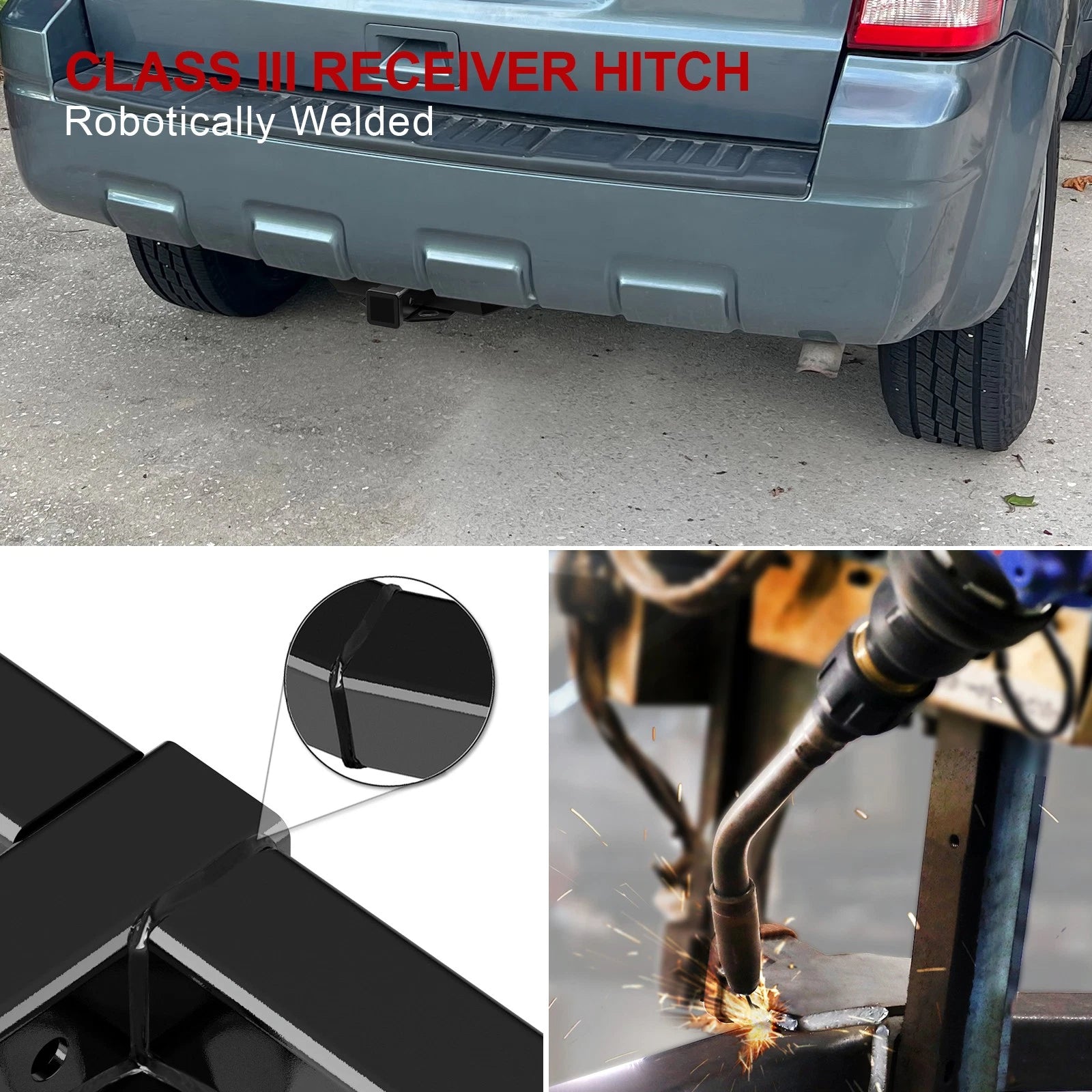 2 Inch Trailer Hitch Receiver for Ford Escape (2005-2012)