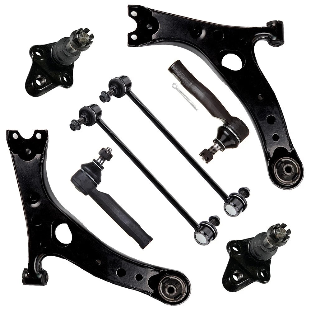 Set of 8 Front Control Arm Ball Joints for Toyota RAV4 (2001–2005)