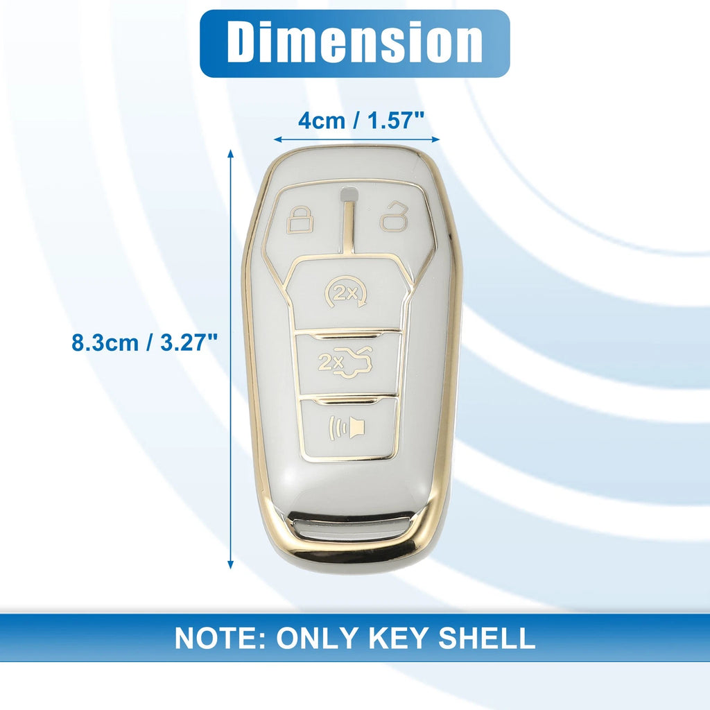 TPU Remote Key Fob Case Cover for Ford Fusion F150 (2013–2020)