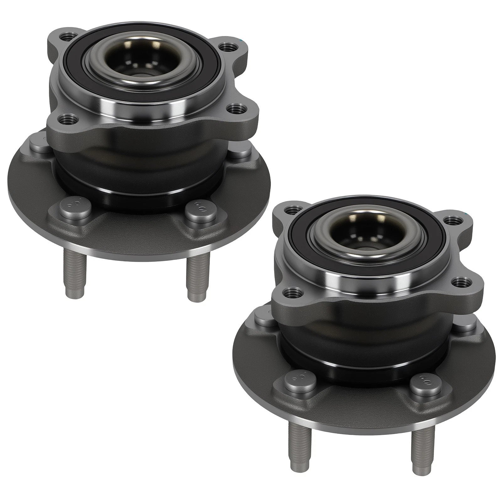 2X Wheel Hub Bearing Assembly for Chevy Cruze (2011–2016) 512446 Rear 5 Bolt