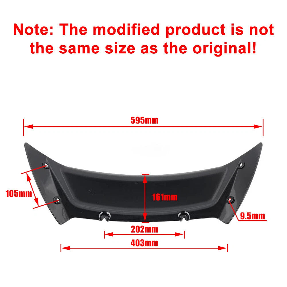 Smoke 6" Windscreen for Harley Road Glide CVO/SE FLTRXSE (2023–2024)
