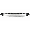 Replacement Gray Matte Polypropylene Front Bumper Cover Grille