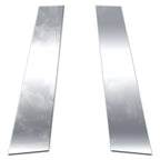 2Pc Chrome Pillar Posts Replacement for 2011-2019 Toyota Yaris 3Dr Liftback