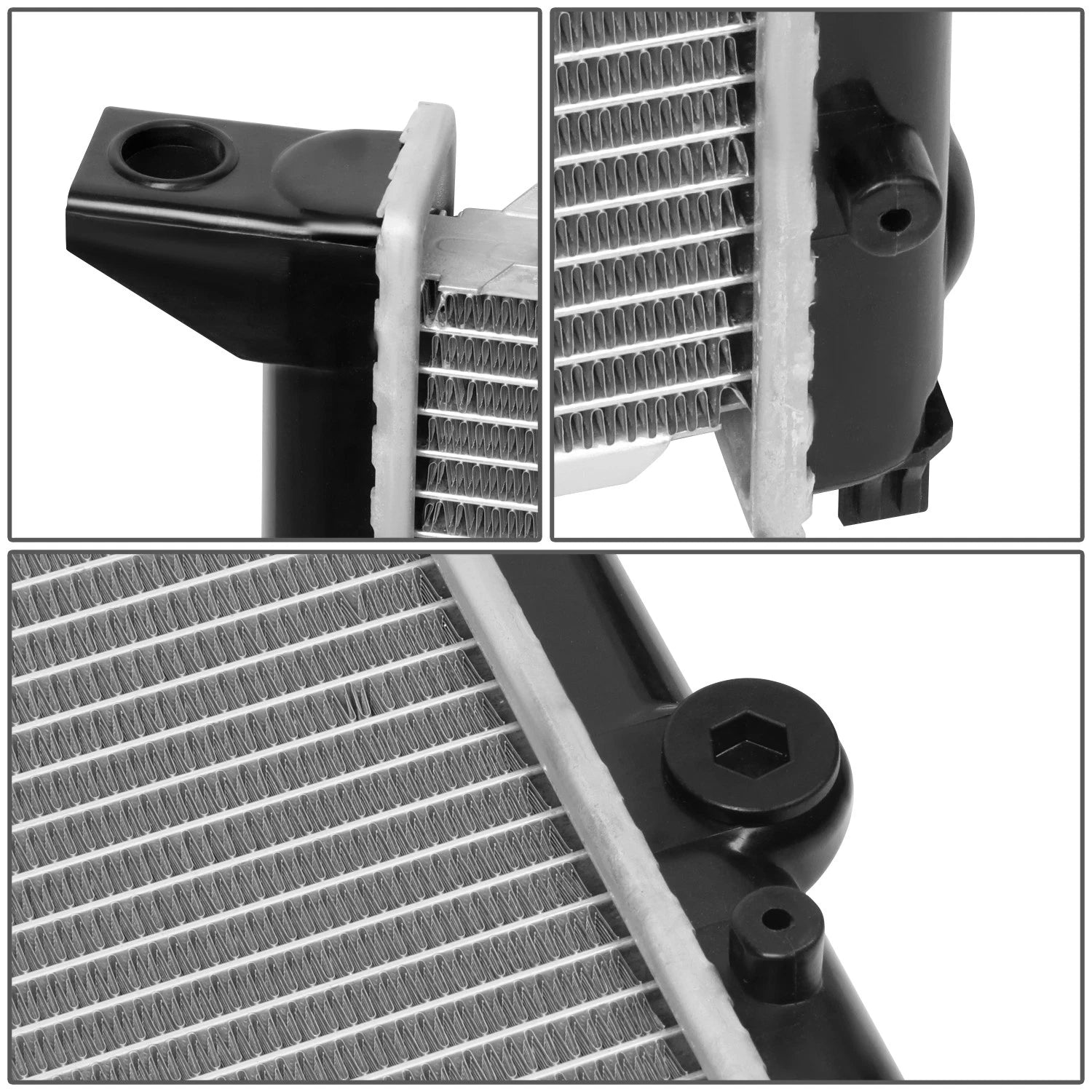 Aluminum Replacement Radiator for Volkswagen Cabrio Golf Jetta (1993–1999) DPI 1557
