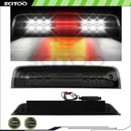 Third Brake Light for Dodge Ram 1500 2500 3500 (2009–2018) Chrome Smoke Lens
