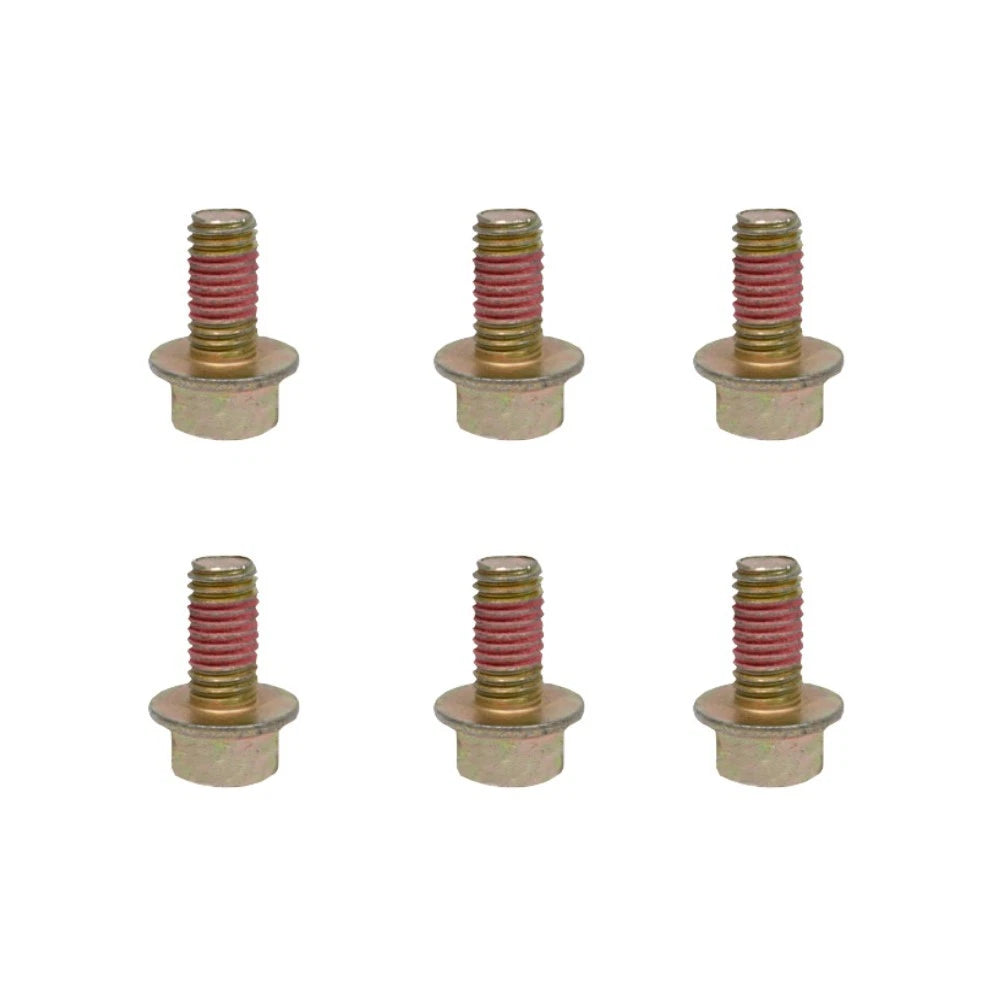 6X Disc Mower Blade Screws for Case IH DCX91 RD132 RD162 RD1 (86515163)