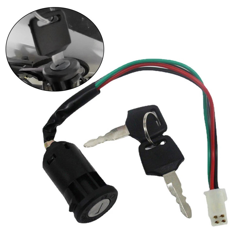 Ignition Switch for Quad Dirt Bike ATV (ABS+Metal)