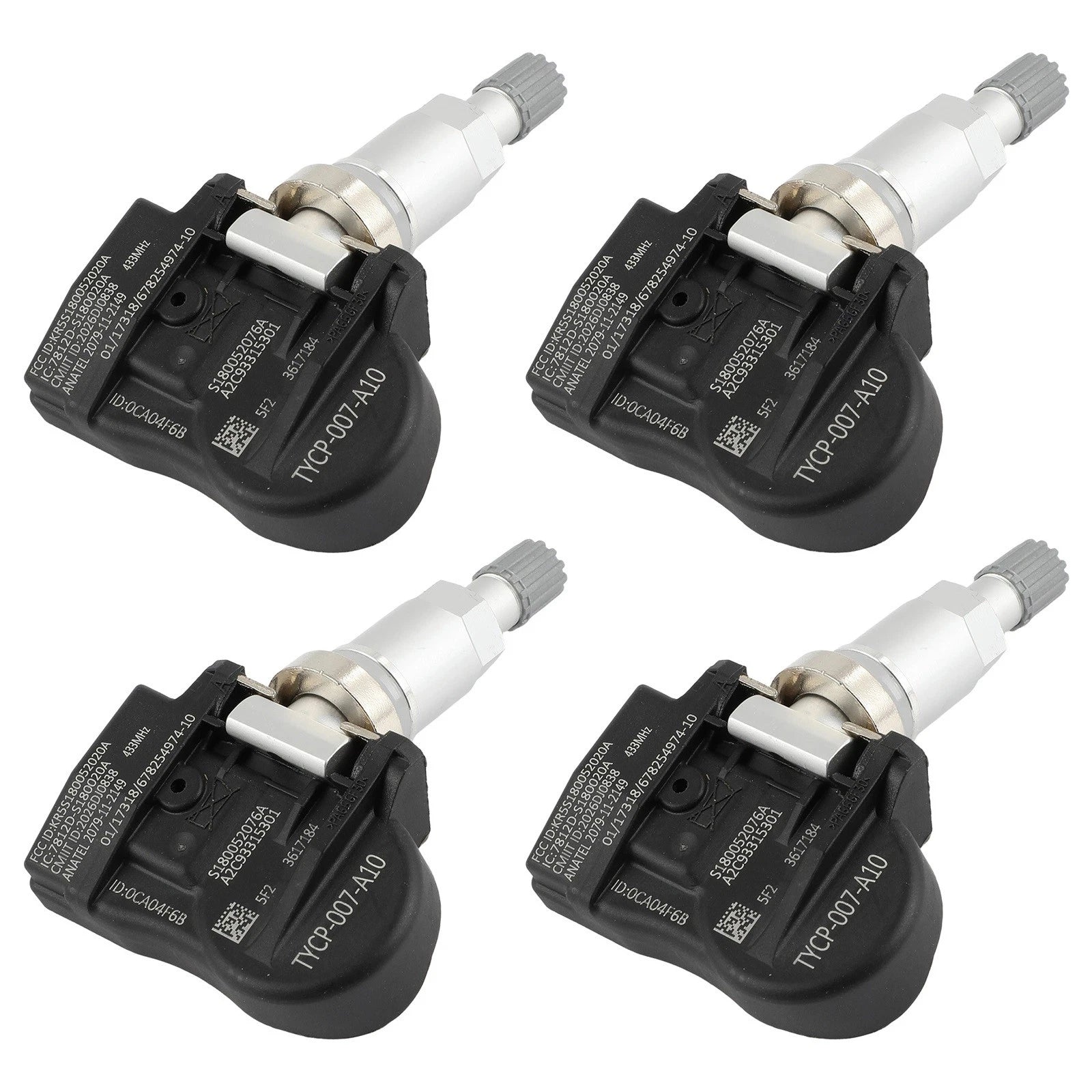 Set of 4 Tire Pressure Sensors for Land Rover (2014–2020) GX63-1A159-AA