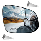 Heated Right Side View Mirror Glass for Toyota RAV4 (2016–2018)
