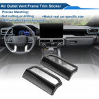 Air Condition Outlet Vent Trim Cover Frame for Toyota Tacoma (2016–2023) 1 Pair