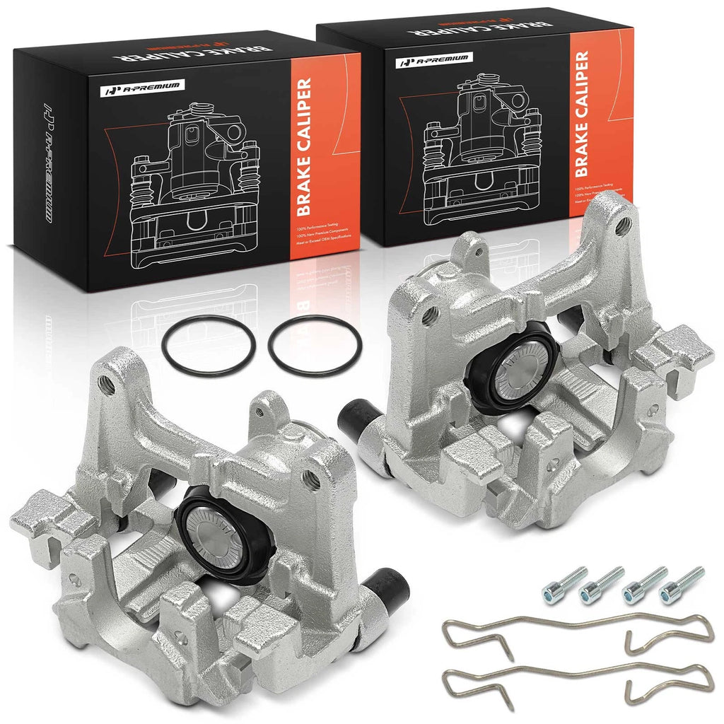 Pair Rear Brake Calipers for Buick Envision (2016–2017)
