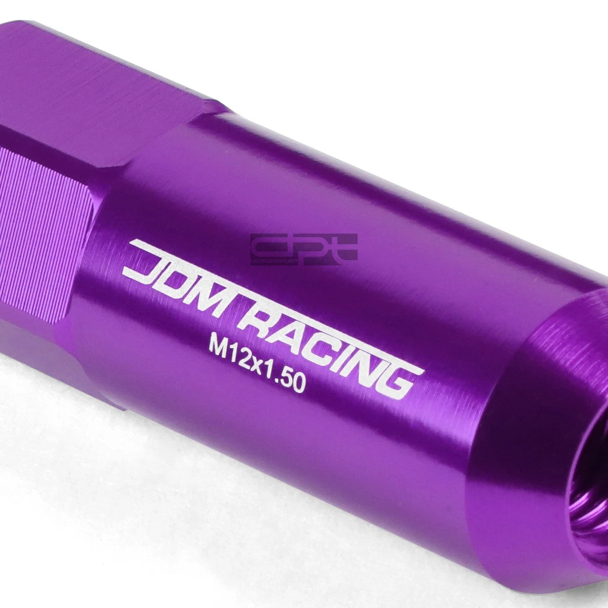 20PCS M12 X 1.5 Extended Aluminum Wheel Acorn Tuner Lug Nuts Purple