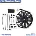 Universal Slim 9" Pull/Push Radiator Cooling Fan Mount Kit