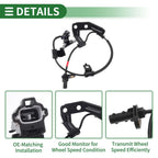ABS Wheel Speed Sensor for Hyundai Santa Fe Right Rear (2001-2006)