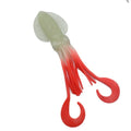 Fishing Soft Lure Twin Tail UV Glow for Saltwater Tuna Cod Sea Bass (12cm, 15cm, 18cm)