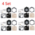 Set of 4 Carburetor Gasket Repair Kit for Walbro K12-WG K15-WJ K12-WJ