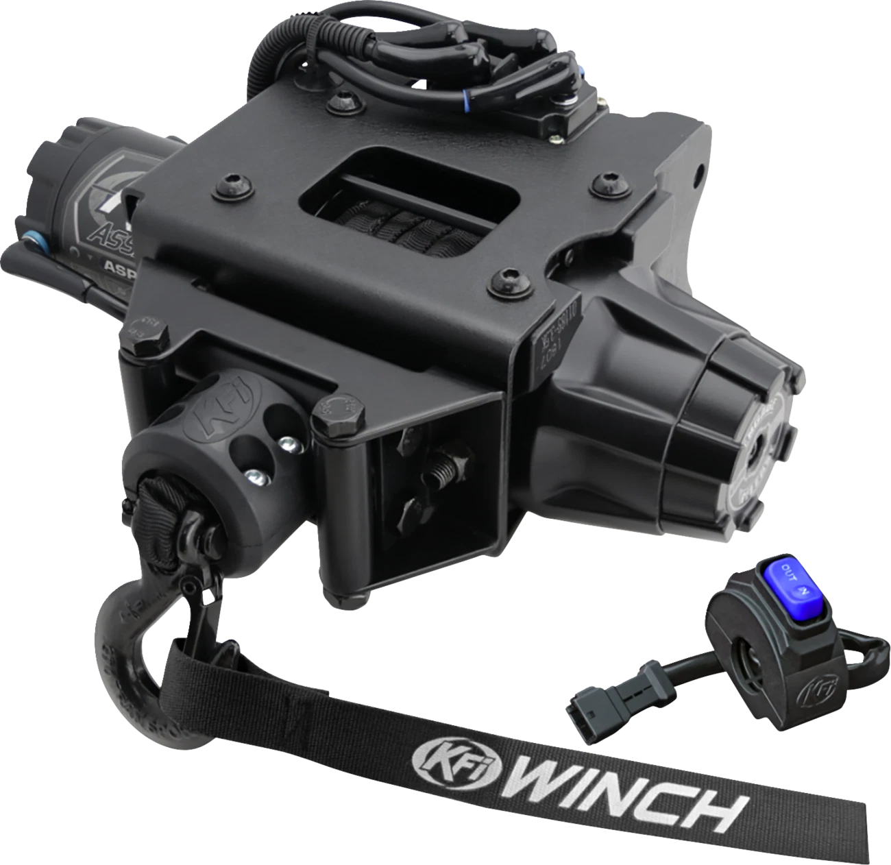Plug-N-Play Synthetic Winch for Polaris ASP-35 (3500 lb)