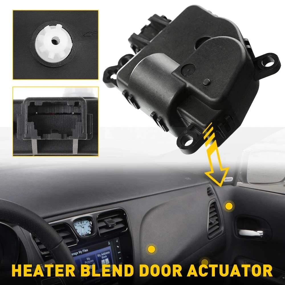 HVAC Heater Blend Door Actuator for Chrysler 200 Dodge Avenger Jeep Compass (2011–2014)