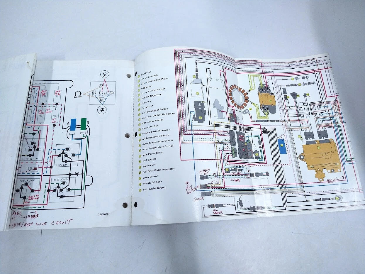 Evinrude Service Manual for 200 - 225 FFI (1999) 1999EE