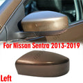 Gold Left Driver Side Rearview Mirror Cap Cover For Nissan Sentra (2013–2019)