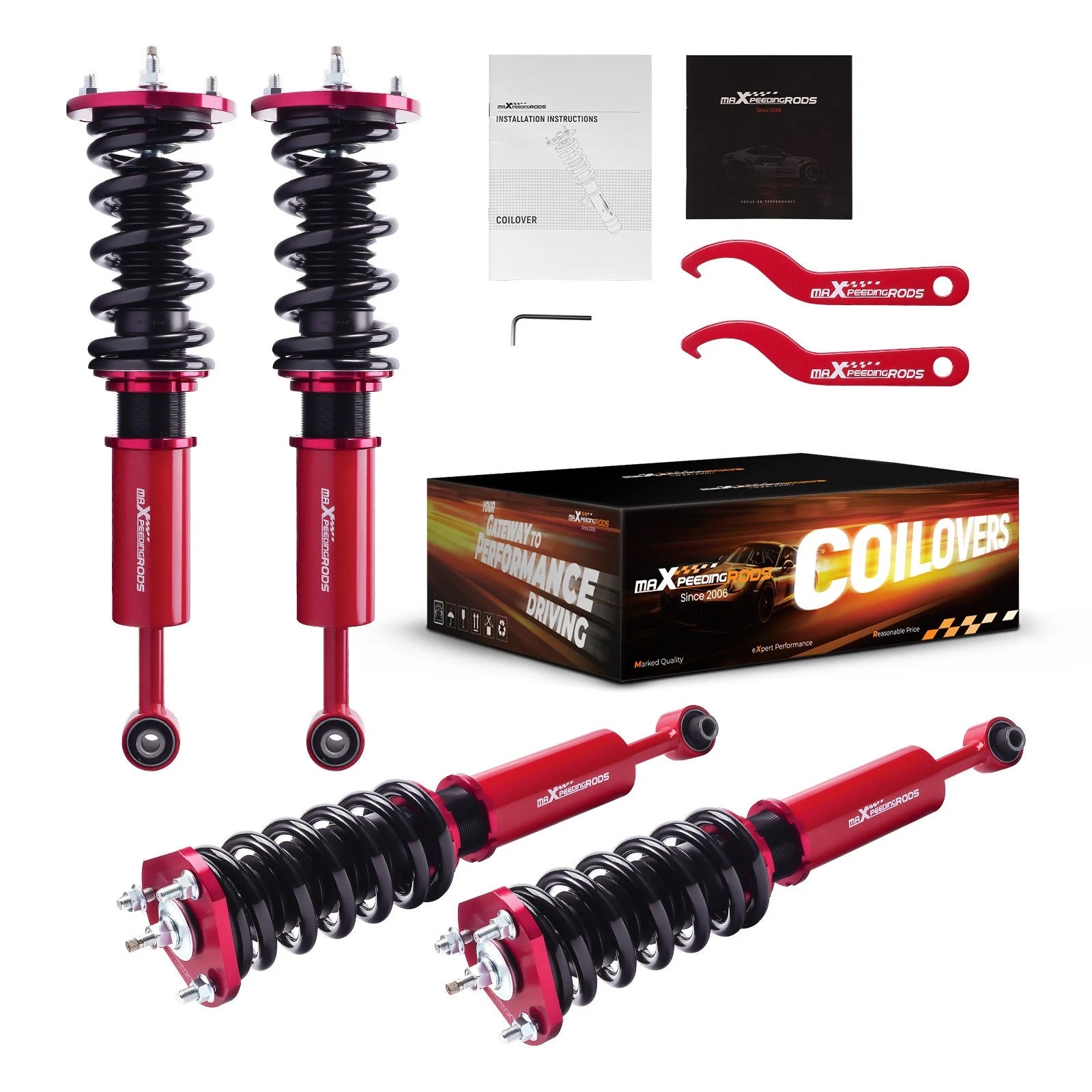 Coilover Shocks & Springs Kit for Lexus IS350 IS250 (2006–2012)